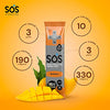 SOS Hydration Electrolyte Replacement Powder Drink Mix, (Mango 20 Stick Box)